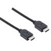 StarTech MANHATTAN didelės spartos HDMI kabelis ARC, 3D, 4K@30Hz, HDMI kištukas į vyrišką, ekranuotas, 1,5 m (5 pėdos), Juodas, 355308