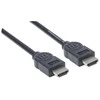 StarTech Intracom MANHATTAN didelės spartos HDMI kabelis ARC 3D 4K30Hz HDMI kištukinis ekranuotas 1,8 m 6 pėdų Juodas
