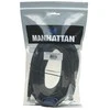 MANHATTAN HDMI kabelis, 10,0 m, HDMI 1.4 kištukas HDMI 1.4 kištukas, ekranuotas, Juodas, 323246