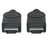 StarTech MANHATTAN 323215 Manhattan Monitorius Cable HDMI/HDMI 1.4 Ethernet 2m Juodas Nikeliuoti kontaktai