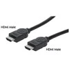 StarTech MANHATTAN HDMI kabelis, 3,0 m, HDMI 1.4 kištukas HDMI 1.4 kištukas, ekranuotas, Juodas, 323222