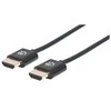 Kabelis Manhattan HDMI - HDMI 0,5m juoda (394406)