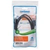 Intracom MANHATTAN High Speed HDMI Cable 1,8m juodas Mini HDMI 19 kontaktų kištukas HDMI 19 kontaktų kištukas nikeliuotos jungtys