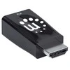 MANHATTAN HDMI kištukas į VGA lizdą su garsu, pasirenkamas USB Micro-B maitinimo prievadas, Juodas, 151542