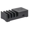Manhattan Įkroviklis jungiama į tinklą 5x USB i Qi 55W, 1x USB-C, 3x USB-A, Qi