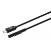 MANHATTAN Surface Prijunkite prie USB-C įkrovimo kabelio, 1,8 m PD