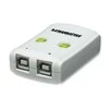 Intracom MANHATTAN Hi-Speed USB 2.0 bendrinimo jungiklis 1x2 prievadai, dvigubas valdymas, automatinio jutiklio USB 2.0 tipo A į B tipo jungiklis