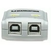 Intracom MANHATTAN Hi-Speed USB 2.0 bendrinimo jungiklis 1x2 prievadai, dvigubas valdymas, automatinio jutiklio USB 2.0 tipo A į B tipo jungiklis