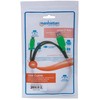 MANHATTAN Braided Hi-Speed USB (AM) - Micro USB-(BM) Cable USB 2.0, 1.0 m, Juodas/Žalias, 352772