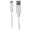 StarTech Manheteno didelės spartos USB įrenginio kabelis A kištukas / Micro-B kištukas, 1,0 m, Baltas, 323987