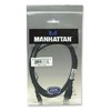 StarTech MANHATTAN USB 2.0 kabelis A iki mini USB, 1,8 m, 333375