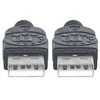 StarTech Manheteno didelės spartos USB A kabelis, USB 2.0, A tipo vyris – A tipo vyriškis, 480 Mbps, 1 m (3 pėdos), Juodas, 353892
