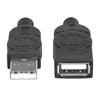 StarTech USB kabelis Manhattan USB-A - USB-A 1 m Juodas (308519)