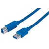 StarTech Kabelis USB Manhattan USB 3.0 A-St. > B-St. 2,0m (322430)