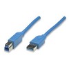 StarTech Kabelis USB Manhattan USB 3.0 A-St. > B-St. 2,0m (322430)