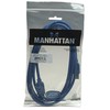 StarTech USB kabelis Manhattan USB-A - USB-A 2 m mėlyna (322379)