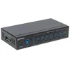 M164405 Manhattan Industrial, ESD apsaugotas 7 prievadų USB 3.0 šakotuvas