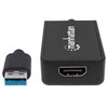 Adapteris USB Manhattan USB - HDMI Juodas (152259)
