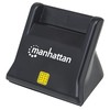Skaitytuvas Manhattan MANHATTAN USB2.0-Smartcard/SIM-Kartenlesegerät mit Standfuß
