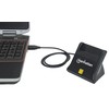 Skaitytuvas Manhattan MANHATTAN USB2.0-Smartcard/SIM-Kartenlesegerät mit Standfuß
