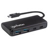 Manhattan 4-Port USB 3.2 Gen 1 Hub USB-C St./ 2xUSB-C &amp; 2x C