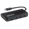Manhattan 4-Port USB 3.2 Gen 1 Hub USB-C St./ 2xUSB-C &amp; 2x C