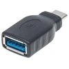 StarTech Manhattan Kabelis / Adapteris USB C USB A Juoda