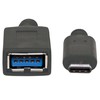 StarTech USB adapteris Manhattan USB-C - USB Juodas (355285)