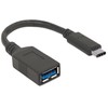 StarTech USB adapteris Manhattan USB-C - USB Juodas (355285)