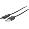 Intracom MANHATTAN USB 3.1 Gen 1 įrenginio kabelis 3 m A tipo kištukas iki C tipo kištukas 5 Gbps Juodas