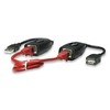 Manhattan 179300 kabelių sąsaja / invertavimo adapteris USB A &amp; RJ-45 Juoda
