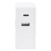 Manhattan kroviklis USB-C 5-20V iki 45W, USB-A 5V iki 2.4A baltas