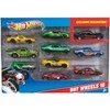 Mattel HOT WHEELS dešimties automodelių rinkinys, 54886