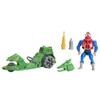 Žaislai - Mattel Masters Of The Universe Mekaneck And Ground Ripper (Mekaneck, veiksmo figūra, transporto priemonė)