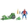 Žaislai - Mattel Masters Of The Universe Mekaneck And Ground Ripper (Mekaneck, veiksmo figūra, transporto priemonė)