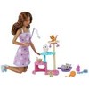 Lėlė Barbie su kačiukų nameliu Kitty Condo HHB70