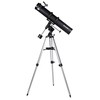 Teleskopas BRESSER Galaxia 114/900 EQ-Sky <228x su saulės filtru ir išmaniųjų telefonų ada