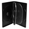 MediaRange BOX13-M, DVD dėklas, 1 diskai, Juoda, Plastikas, 120 mm, RoHS