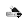 STICK 16GB MEDIARANGE MR910 Juodas - Sidabrinė