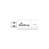 Mėlyna MediaRange Color Edition 8 GB, USB-Stick - baltas/mėlynas, USB-A 2.0