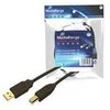 Kabelis USB MediaRange USB-A - USB-B 1.8 m Juodas (MRCS101)