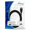 MediaRange HDMI-Kabelis 1.4 Gold Connector,3m,juodas,Ethernet