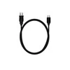 USB kabelis MediaRange USB-A - USB-C 1.2 m Juodas (MRCS160)