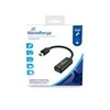Adapteris AV MediaRange MediaRange HDMI Buchse/Mini DP Stecker 10 Gbit/s 15cm schwar