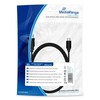 Kabelis USB MediaRange USB-A - USB-C 1.8 m Juodas (MRCS182)
