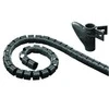 Organizer MediaRange MediaRange Kabelbündel-Schlauch durchschnitt 20mm 2.5m schwa