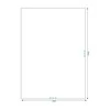 MediaRange Baltos etiketės 210x297mm 50 vnt (MRINK140)