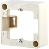 METZ CONNECT paviršiaus rėmas 85 x 85 x 35 mm - 1x, perlamutrinė balta