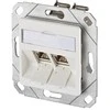 METZ CONNECT E-DAT modulis 2 port UPk Cat.6A, grynai baltas