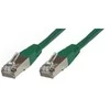 MicroConnect RJ-45 kt.6 F / UTP Žalias 0.25m (B- FTP60025G)